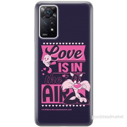 ERT GROUP mobiltelefonfodral för Xiaomi REDMI NOTE 11 PRO 5G/ 4G originalt och officiellt licensierat Looney Tunes mönster Sylvester & Tweety 007, fodral tillverkad av TPU plast 5905795123222