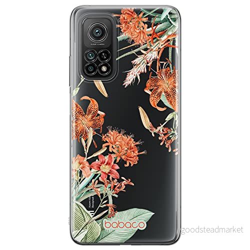 ERT GROUP mobiltelefonfodral för Huawei P30 Lite originalt och officiellt licensierat Babaco mönster Flowers 057 Vit optimalt anpassad till formen på mobiltelefonen, gedeeltelijk transparant 5905131364050