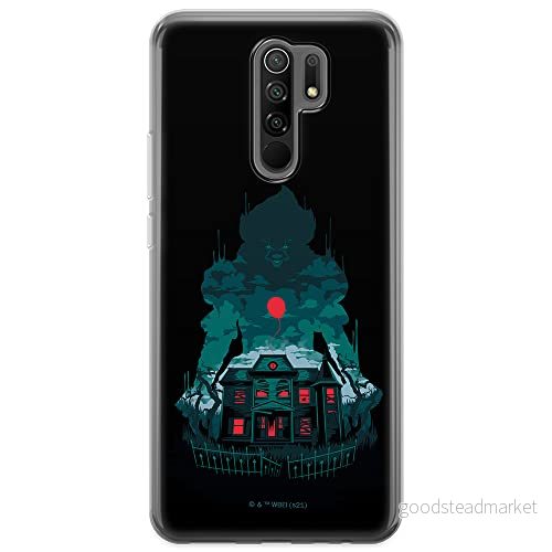 ERT GROUP mobiltelefonfodral för Xiaomi REDMI 9 originalt och officiellt licensierat Horror mönster It 015 optimalt anpassad till formen på mobiltelefonen, fodral tillverkad av TPU plast 5905131988096
