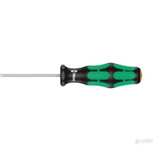 Wera 335 Skruvmejsel rakt spår 0,6 x 3,5, klinglängd 100 mm, elektrikerklinga 4013288003263