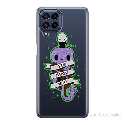 ERT GROUP mobiltelefonfodral för Samsung M33 5G originalt och officiellt licensierat Harry Potter mönster 243 optimalt anpassad till formen på mobiltelefonen, gedeeltelijk transparant 5905511356576