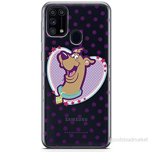ERT GROUP mobiltelefonfodral för Samsung M31 originalt och officiellt licensierat Scooby Doo mönster 005 optimalt anpassad till formen på mobiltelefonen, gedeeltelijk transparant 5904805478680
