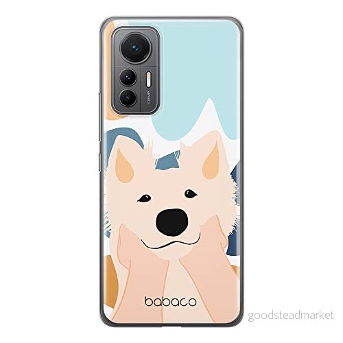ERT GROUP mobiltelefonfodral för Xiaomi 12 LITE originalt och officiellt licensierat Babaco mönster Dogs 009 optimalt anpassad till formen på mobiltelefonen, fodral tillverkad av TPU plast 5905511510282