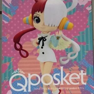 Banpresto BP88607P Q Posket Uta Figur, One Piece Film Röd, 14 cm, flerfärgad 4983164886078