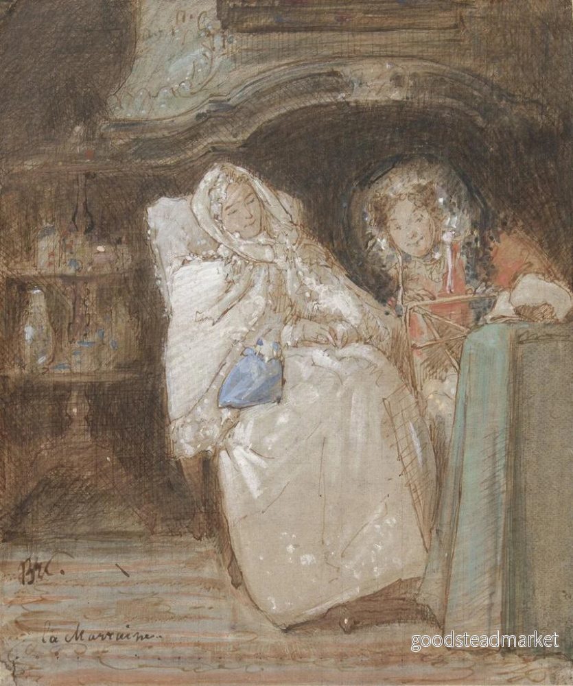 Målning De peettante - Alexander Hugo Bakker Korff | Konsttryck - Bild 2