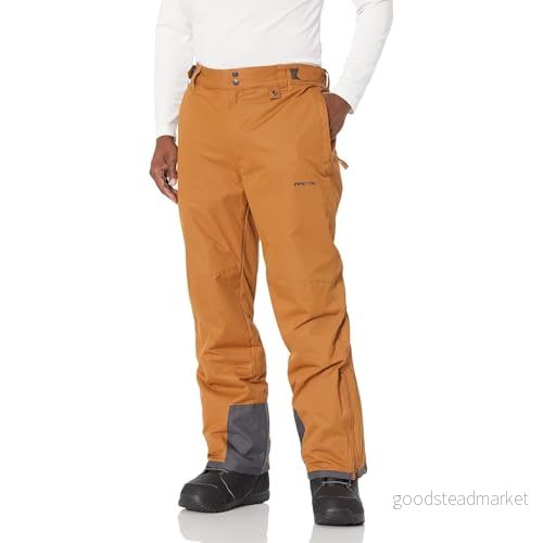ARCTIX Essential snöbyxor för män, Cappucino, Large 95636107056
