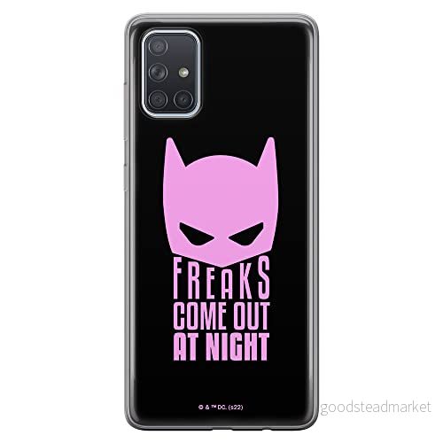ERT GROUP mobiltelefonfodral för Samsung A71 originalt och officiellt licensierat DC mönster Batman 052 optimalt anpassad till formen på mobiltelefonen, fodral tillverkad av TPU plast 5905131544933