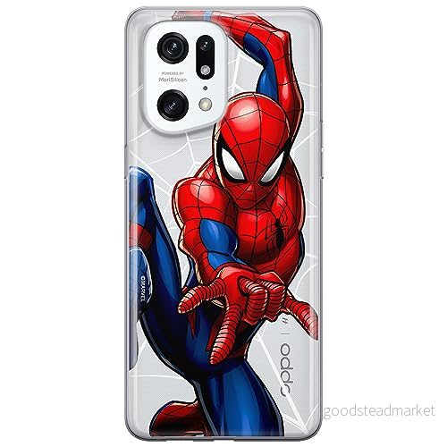 ERT GROUP mobiltelefonfodral för Oppo FIND X5 PRO originalt och officiellt licensierat Marvel mönster Spider Man 039 optimalt anpassad till formen på mobiltelefonen, gedeeltelijk transparant 5905795014308