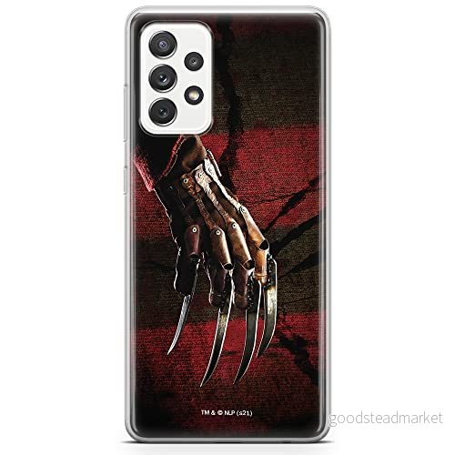 ERT GROUP mobiltelefonfodral för Samsung A33 5G originalt och officiellt licensierat Horror mönster Nightmare of Elm Street 002 anpassad till formen på mobiltelefonen, fodral tillverkad av TPU plast 5905511073534