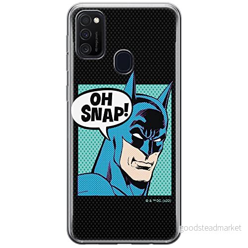 ERT GROUP mobiltelefonfodral för Samsung M21 / M30S originalt och officiellt licensierat DC mönster Batman 038 optimalt anpassad till formen på mobiltelefonen, fodral tillverkad av TPU plast 5905131549877