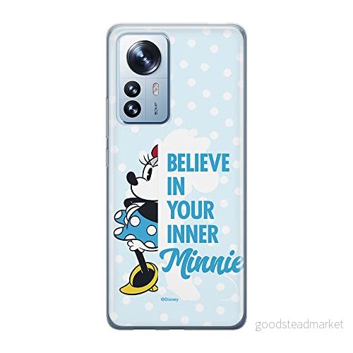 ERT GROUP mobiltelefonfodral för Xiaomi 12 PRO originalt och officiellt licensierat Disney mönster Minnie 047 optimalt anpassad till formen på mobiltelefonen, fodral tillverkad av TPU plast 5905511519995