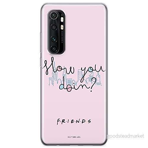 ERT GROUP mobiltelefonfodral för Xiaomi MI NOTE 10 Lite originalt och officiellt licensierat Friends mönster 008 optimalt anpassad till formen på mobiltelefonen, fodral tillverkad av TPU plast 5903932268454