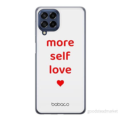 ERT GROUP mobiltelefonfodral för Samsung M53 5G originalt och officiellt licensierat Babaco mönster More self love 001 optimalt anpassad till formen på mobiltelefonen, fodral tillverkad av TPU plast 5905511387051