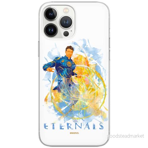 ERT GROUP mobiltelefonfodral för Apple Iphone 11 PRO MAX originalt och officiellt licensierat Marvel mönster Eternals 011 Vit anpassad till formen på mobiltelefonen, fodral tillverkad av TPU plast 5904805123474