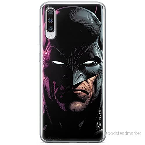 ERT GROUP mobiltelefonfodral för Samsung A70 originalt och officiellt licensierat DC mönster Batman 070 optimalt anpassad till formen på mobiltelefonen, fodral tillverkad av TPU plast 5905131527011