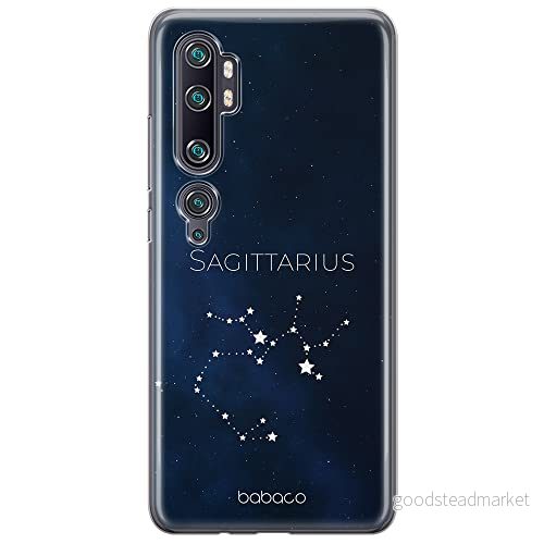 ERT GROUP mobiltelefonfodral för Xiaomi MI NOTE 10 / PRO originalt och officiellt licensierat Babaco mönster Zodiac Constellation 009, fodral tillverkad av TPU plast 5903932197792