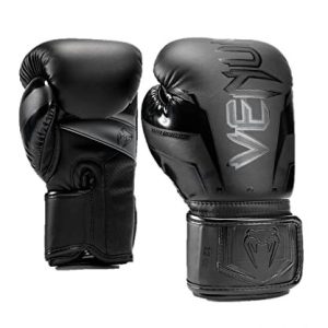 Venum, Elite Evo boxhandskar, unisex vuxna, 30 ml, svart/svart 3611441687520 Venum, Elite Evo boxhandskar, unisex vuxna, 30 ml, svart/svart 3611441687520