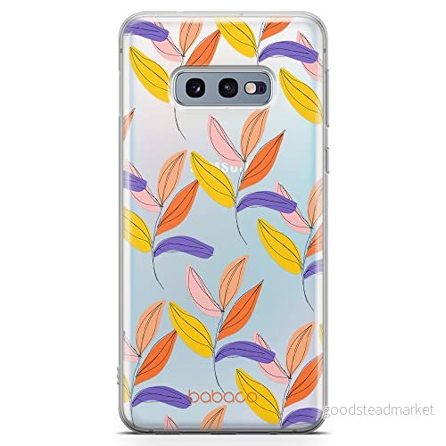 ERT GROUP mobiltelefonfodral för Samsung S10e originalt och officiellt licensierat Babaco mönster Plants 007 optimalt anpassad till formen på mobiltelefonen, gedeeltelijk transparant 5903932568875
