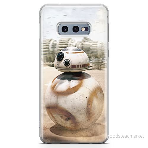 ERT GROUP mobiltelefonfodral för Samsung S10e originalt och officiellt licensierat Star Wars mönster BB 8 001 optimalt anpassad till formen på mobiltelefonen, fodral tillverkad av TPU plast 5902980043389