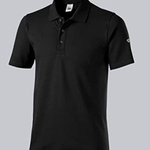 BP 1712 230 32 S unisex poloshirt, 1/2 ärmar, polokrage med knapplås, 70 cm, 195,00 g/m² bomull stretch, svart, 4055301138743 BP 1712 230 32 S unisex poloshirt, 1/2 ärmar, polokrage med knapplås, 70 cm, 195,00 g/m² bomull stretch, svart, 4055301138743