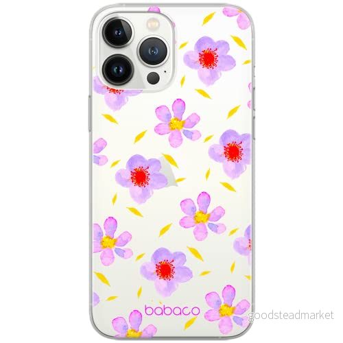 ERT GROUP mobiltelefonfodral för Oppo A53 / A53S originalt och officiellt licensierat Babaco mönster Flowers 022 optimalt anpassad till formen på mobiltelefonen, gedeeltelijk transparant 5903932651898