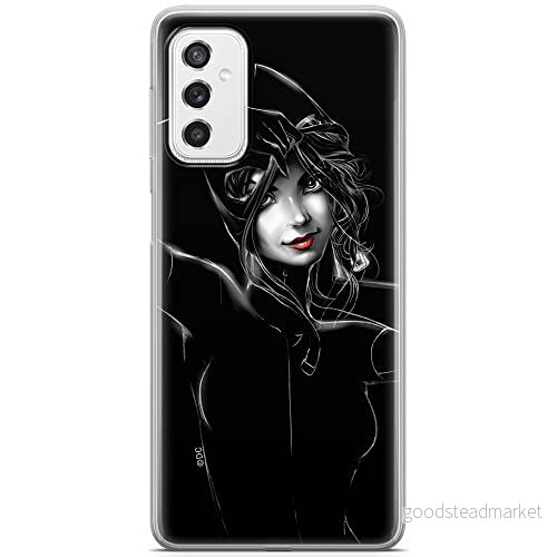 ERT GROUP mobiltelefonfodral för Samsung M52 5G originalt och officiellt licensierat DC mönster Catwoman 002 optimalt anpassad till formen på mobiltelefonen, fodral tillverkad av TPU plast 5904805496639