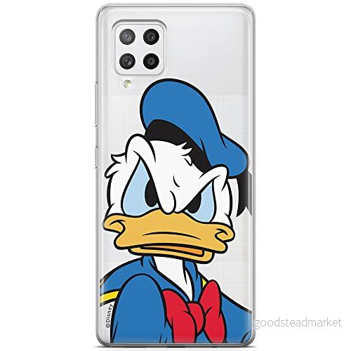 ERT GROUP mobiltelefonfodral för Samsung A42 5G originalt och officiellt licensierat Disney mönster Donald 003 optimalt anpassad till formen på mobiltelefonen, gedeeltelijk transparant 5903040242018