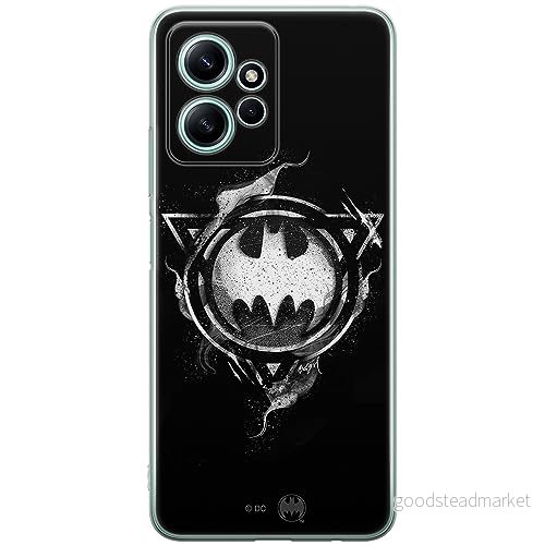 ERT GROUP mobiltelefonfodral för Xiaomi REDMI NOTE 12 4G originalt och officiellt licensierat DC mönster Batman 013 optimalt anpassad till formen på mobiltelefonen, fodral tillverkad av TPU plast 5905511939472