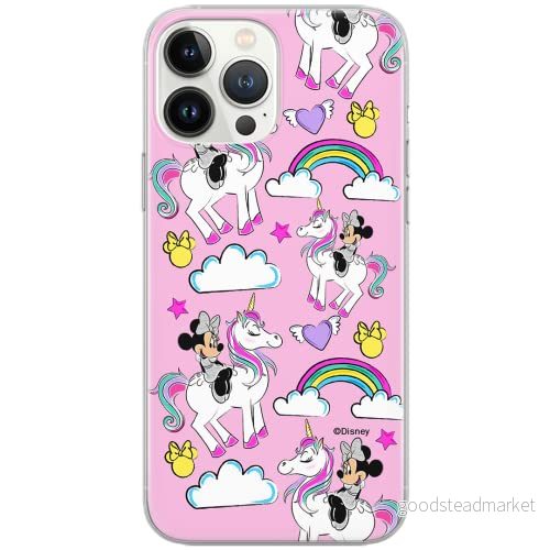 ERT GROUP mobiltelefonfodral för Huawei P30 originalt och officiellt licensierat Disney mönster Minnie 037 Vit optimalt anpassad till formen på mobiltelefonen, fodral tillverkad av TPU plast 5903040663110