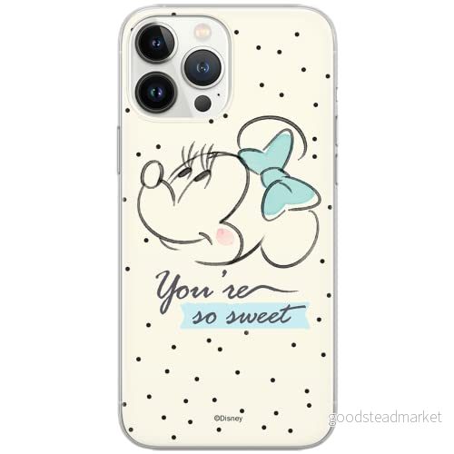 ERT GROUP mobiltelefonfodral för Samsung S21 PLUS originalt och officiellt licensierat Disney mönster Minnie 042 optimalt anpassad till formen på mobiltelefonen, fodral tillverkad av TPU plast 5903932397901