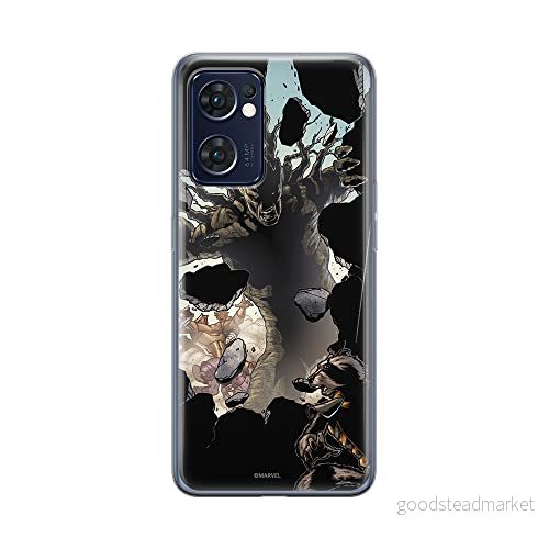 ERT GROUP mobiltelefonfodral för Oppo RENO 7 5G originalt och officiellt licensierat Marvel mönster Guardians of the Galaxy 005 anpassad till formen på mobiltelefonen, fodral tillverkad av TPU plast 5905511301958