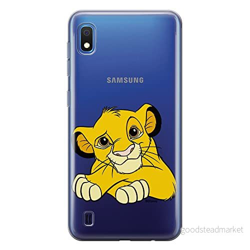 ERT GROUP mobiltelefonfodral för Samsung A10 originalt och officiellt licensierat Disney mönster Simba & Friends 009 optimalt anpassad till formen på mobiltelefonen, gedeeltelijk transparant 5905131176943