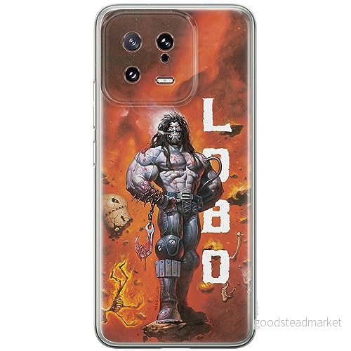 ERT GROUP mobiltelefonfodral för Xiaomi 13 originalt och officiellt licensierat DC mönster Lobo 003 optimalt anpassad till formen på mobiltelefonen, fodral tillverkad av TPU plast 5905511914646