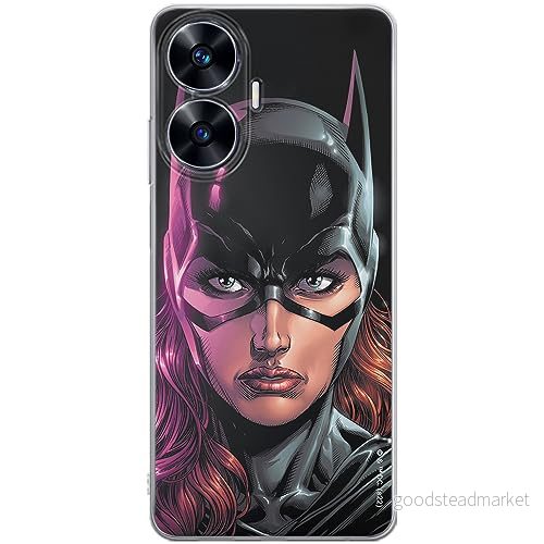 ERT GROUP mobiltelefonfodral för Realme C55 originalt och officiellt licensierat DC mönster Bat Girl 013 optimalt anpassad till formen på mobiltelefonen, fodral tillverkad av TPU plast 5905511876050
