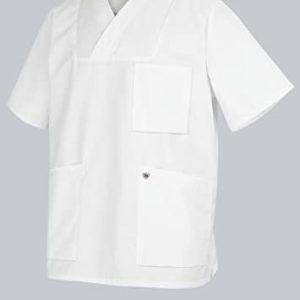 BP 1653 400 21 2XLn, unisex slip on tunika, 1/2 ärm, v ringad med överlapp och 1 pressnål 215,00 g/m², tygblandning vit, 2XLn 4010365757521 BP 1653 400 21 2XLn, unisex slip on tunika, 1/2 ärm, v ringad med överlapp och 1 pressnål 215,00 g/m², tygblandning vit, 2XLn 4010365757521