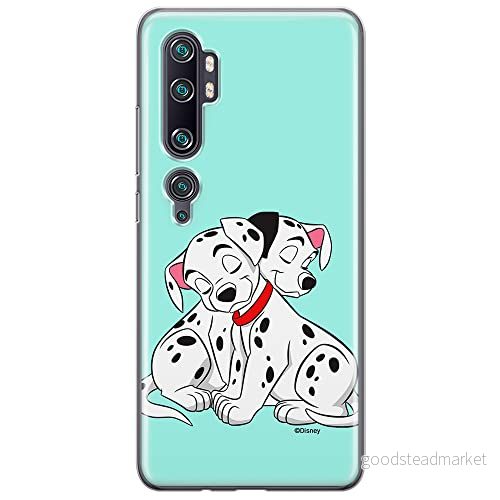 ERT GROUP mobiltelefonfodral för Xiaomi MI NOTE 10 / PRO originalt och officiellt licensierat Disney mönster Dalmatians 005, fodral tillverkad av TPU plast 5905131172037