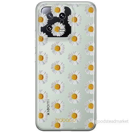 ERT GROUP mobiltelefonfodral för Xiaomi 13 originalt och officiellt licensierat Babaco mönster Flowers 009 optimalt anpassad till formen på mobiltelefonen, gedeeltelijk transparant 5905511898731
