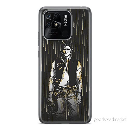 ERT GROUP mobiltelefonfodral för Xiaomi REDMI 10C originalt och officiellt licensierat Star Wars mönster Han Solo 002 optimalt anpassad till formen på mobiltelefonen, fodral tillverkad av TPU plast 5905511521691