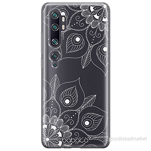 ERT GROUP mobiltelefonfodral för Xiaomi MI NOTE 10 / PRO originalt och officiellt licensierat Babaco mönster Mandalas 003 anpassad till formen på mobiltelefonen, gedeeltelijk transparant 5904805824425