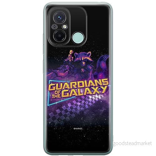 ERT GROUP mobiltelefonfodral för Xiaomi REDMI 12C/ 11A originalt och officiellt licensierat Marvel mönster Guardians of the Galaxy 015, fodral tillverkad av TPU plast 5905511839215