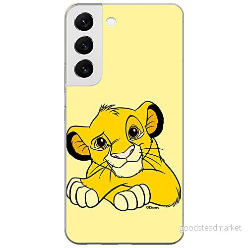 ERT GROUP mobiltelefonfodral för Samsung S22 originalt och officiellt licensierat Disney mönster Simba & Friends 009 optimalt anpassad till formen på mobiltelefonen, fodral tillverkad av TPU plast 5905131176622