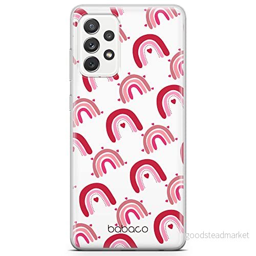 ERT GROUP mobiltelefonfodral för Samsung A72 5G originalt och officiellt licensierat Babaco mönster Rainbow 001 optimalt anpassad till formen på mobiltelefonen, gedeeltelijk transparant 5904805040474