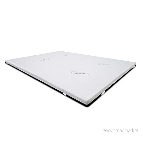 Duérmete Prime Memory Skum Topper 5cm tjock Miljövänligt mjölkprotein tyg Antiallergisk och antistatisk 180x190 8434607040503