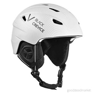 Black Crevice unisex vuxna skidhjälm rand, vit kolmatta/svart, M (5758 cm) 9120090700589 Black Crevice unisex vuxna skidhjälm rand, vit kolmatta/svart, M (5758 cm) 9120090700589