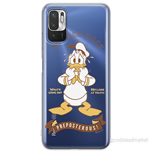 ERT GROUP mobiel telefoonhoesje voor Xiaomi REDMI NOTE 10 5G / POCO M3 PRO origineel en officieel erkend Disney patroon Donald 004 aangepast aan de vorm van mobiele telefoon, gedeeltelijk bedrukt 5904805614460
