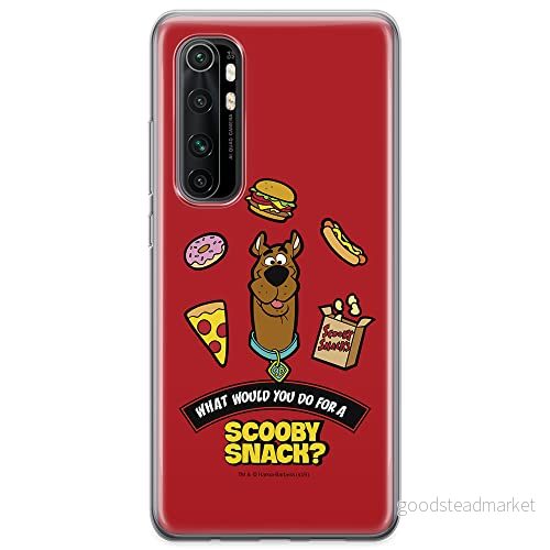 ERT GROUP mobiltelefonfodral för Xiaomi MI NOTE 10 Lite originalt och officiellt licensierat Scooby Doo mönster 010 optimalt anpassad till formen på mobiltelefonen, fodral tillverkad av TPU plast 5904805593093
