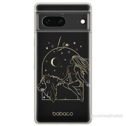 ERT GROUP mobiltelefonfodral för Google PIXEL 7 originalt och officiellt licensierat Babaco mönster Zodiac Woman 005 optimalt anpassad till formen på mobiltelefonen, fodral tillverkad av TPU plast 5905795144043