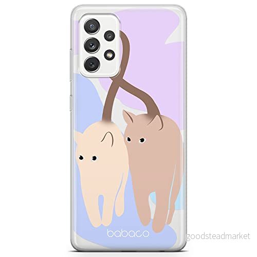 ERT GROUP mobiltelefonfodral för Samsung A72 5G originalt och officiellt licensierat Babaco mönster Cats 013 optimalt anpassad till formen på mobiltelefonen, gedeeltelijk transparant 5905131088291