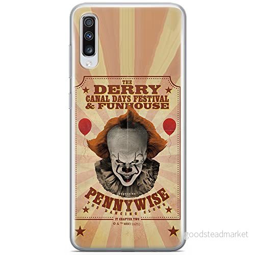 ERT GROUP mobiltelefonfodral för Samsung A70 originalt och officiellt licensierat Horror mönster It 023 optimalt anpassad till formen på mobiltelefonen, fodral tillverkad av TPU plast 5905511005542
