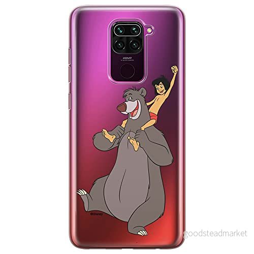 ERT GROUP mobiltelefonfodral för Xiaomi REDMI NOTE 9 originalt och officiellt licensierat Disney mönster Jungle Book 002 optimalt anpassad till formen på mobiltelefonen, gedeeltelijk transparant 5905131200013